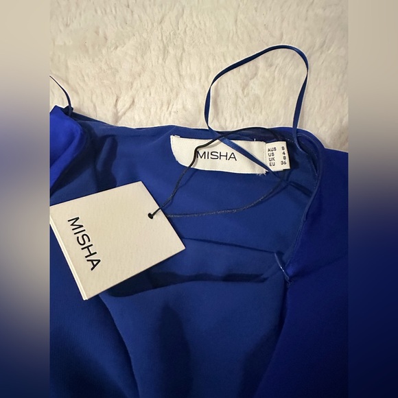 MISHA Satin Gown - Alastair Satin Gown - Picture 9 of 9